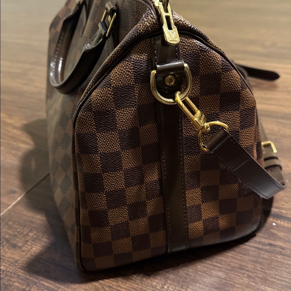 Louis Vuitton Damier Ebene Speedy Bandoulière - Picture 9 of 13